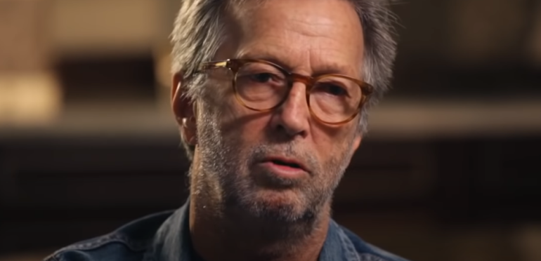 Protest van Eric Clapton