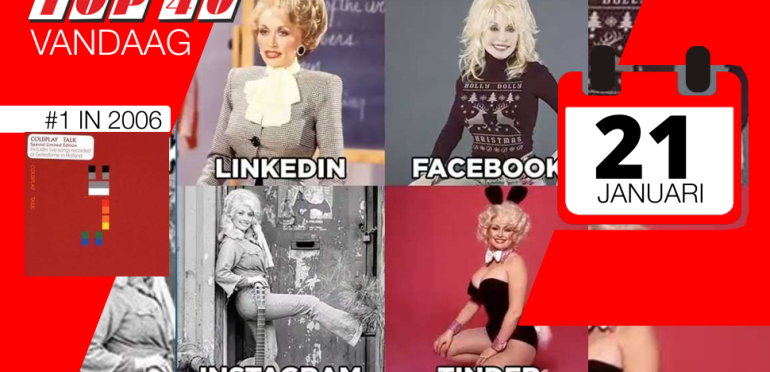 Vandaag: Dolly Parton scoort op social media