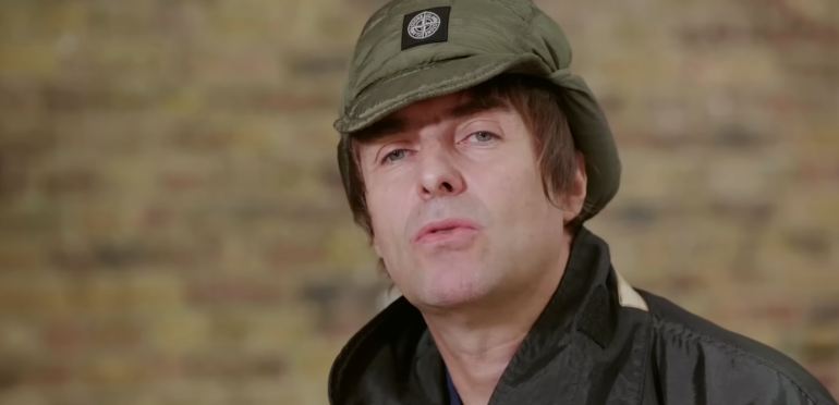 Liam Gallagher scoort in Engeland