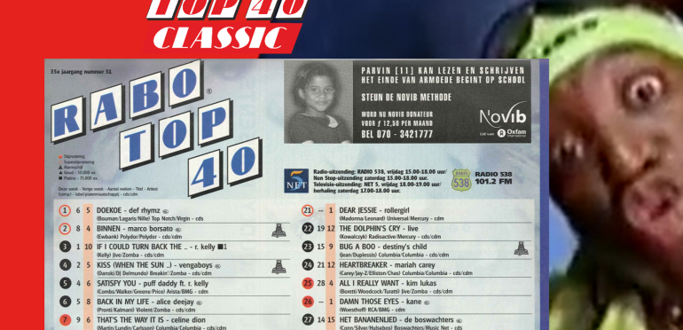 Top 40 Classic: Def Rhymz met eerste Top 40-hit naar 1
