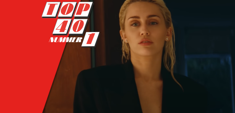 Miley Cyrus voert voor de 8e week de Top 40 aan