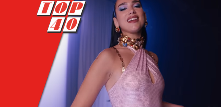 Dance The Night van Dua Lipa is nieuw in de Top 40