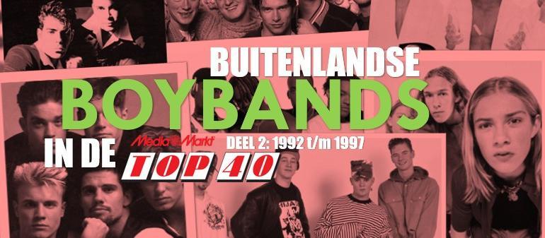 Buitenlandse boybands in de Top 40: 1992 t/m 1997