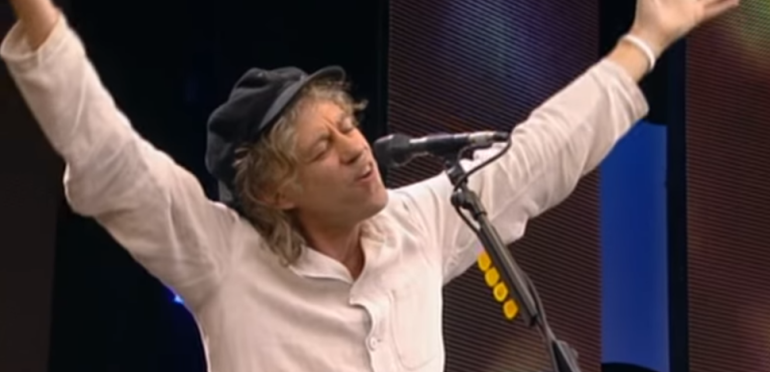 Vandaag: Bob Geldof geëerd