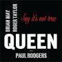 Coverafbeelding Queen and Paul Rodgers - say it's not true
