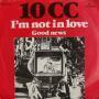 Coverafbeelding 10 cc - I'm Not In Love