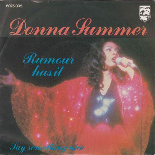 Coverafbeelding Donna Summer - Rumour Has It
