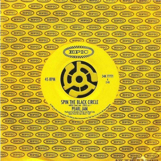 Coverafbeelding Spin The Black Circle - Pearl Jam
