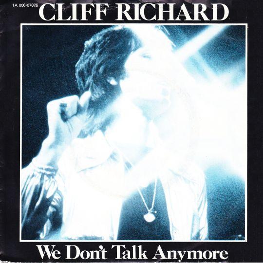 Coverafbeelding We Don't Talk Anymore - Cliff Richard