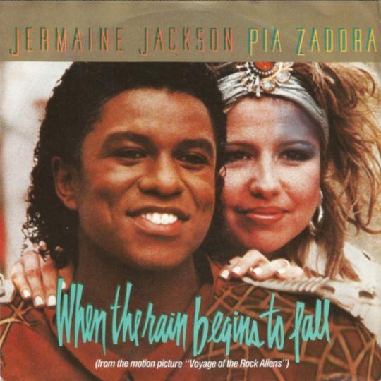 Coverafbeelding When The Rain Begins To Fall - Jermaine Jackson & Pia Zadora