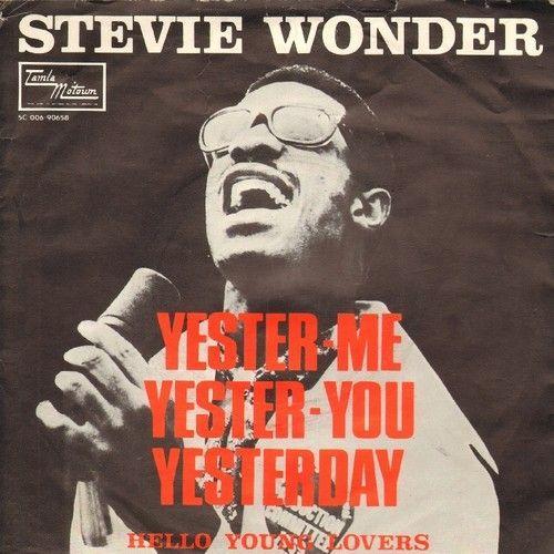 Coverafbeelding Yester-Me Yester-You Yesterday - Stevie Wonder
