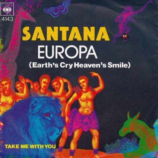 Coverafbeelding Europa (Earth's Cry Heaven's Smile) - Santana