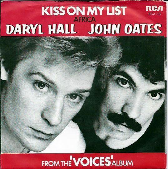 Coverafbeelding Kiss On My List - Daryl Hall & John Oates