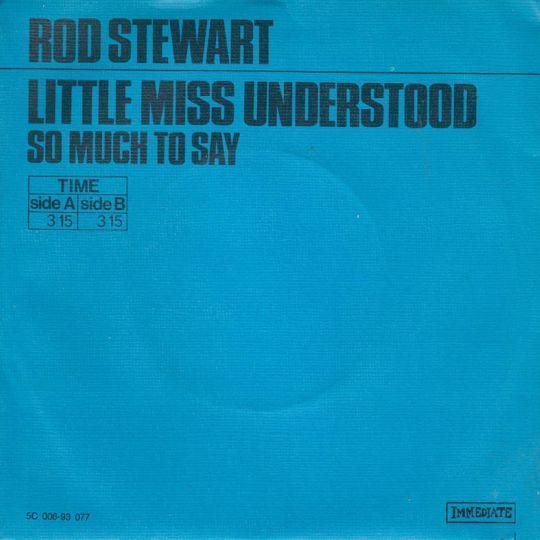 Coverafbeelding Little Miss Understood - Rod Stewart