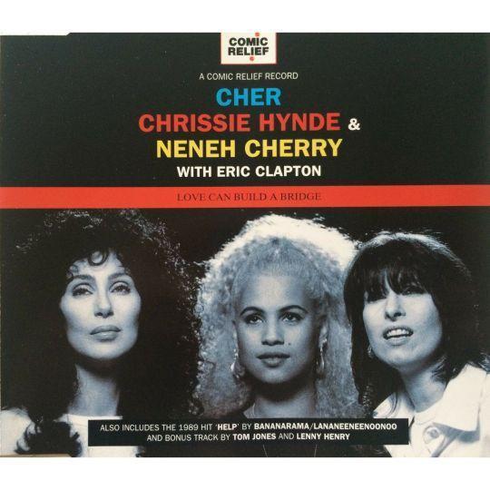 Coverafbeelding Cher & Chrissie Hynde & Neneh Cherry with Eric Clapton - Love Can Build A Bridge