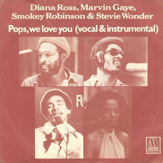Coverafbeelding Diana Ross, Marvin Gaye, Smokey Robinson & Stevie Wonder - Pops, We Love You
