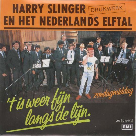Coverafbeelding 'T Is Weer Fijn Langs De Lijn - Harry Slinger En Het Nederlands Elftal
