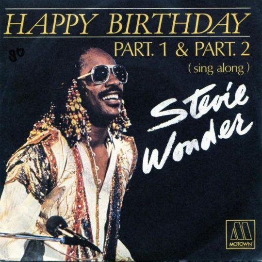 Coverafbeelding Happy Birthday - Stevie Wonder