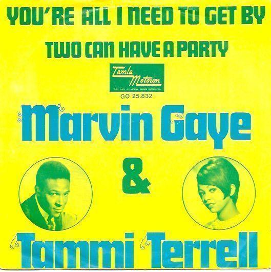 Coverafbeelding You're All I Need To Get By - Marvin Gaye & Tammi Terrell