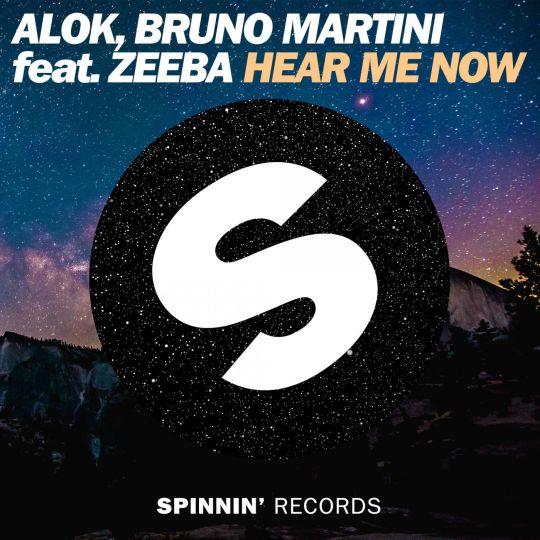 Coverafbeelding Hear Me Now - Alok & Bruno Martini Feat. Zeeba