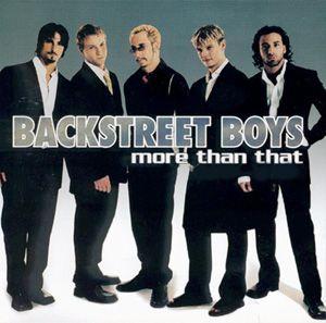 Coverafbeelding Backstreet Boys - More Than That