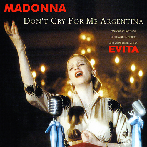 Coverafbeelding Don't Cry For Me Argentina - Madonna