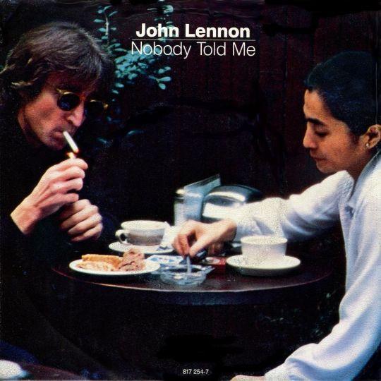 Coverafbeelding Nobody Told Me - John Lennon