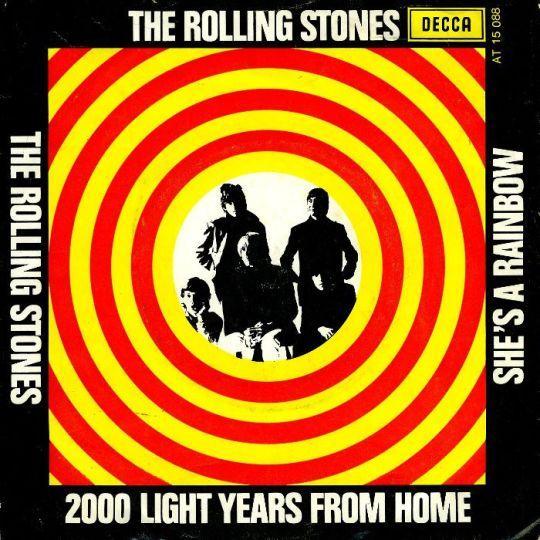 Coverafbeelding 2000 Light Years From Home/ She's A Rainbow - The Rolling Stones