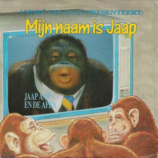 Coverafbeelding Mijn Naam Is Jaap - André Van Duin Presenteert: Jaap Aap En De Apen