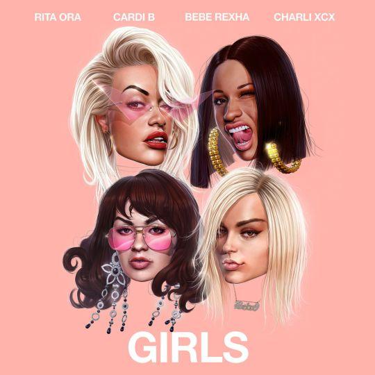 Coverafbeelding Girls - Rita Ora & Cardi B & Bebe Rexha & Charli Xcx
