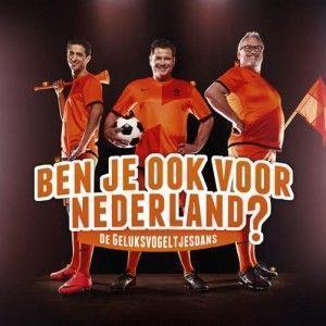 Coverafbeelding Ben Je Ook Voor Nederland? - De Geluksvogeltjesdans - Wolter Kroes & Yes-R & Ernst Daniël Smid