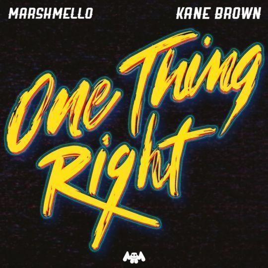 Coverafbeelding One Thing Right - Marshmello & Kane Brown