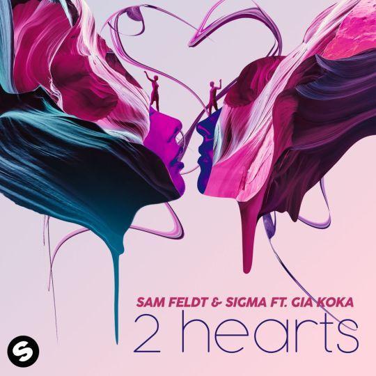 Coverafbeelding 2 Hearts - Sam Feldt & Sigma Ft. Gia Koka