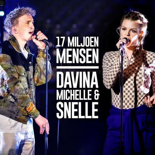 Coverafbeelding 17 Miljoen Mensen - Davina Michelle & Snelle