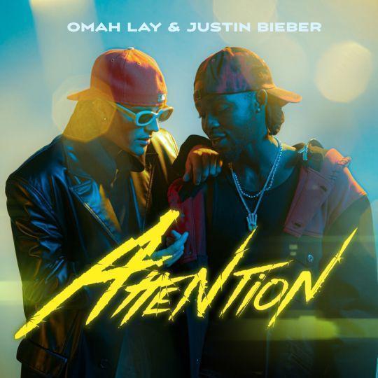 Coverafbeelding Attention - Omah Lay & Justin Bieber