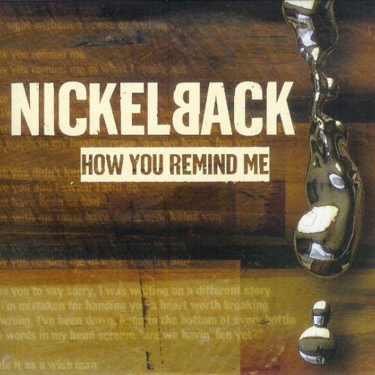 Coverafbeelding How You Remind Me - Nickelback