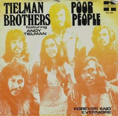 Coverafbeelding Tielman Brothers featuring Andy Tielman - Poor People