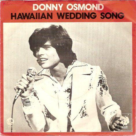 Coverafbeelding Hawaiian Wedding Song - Donny Osmond