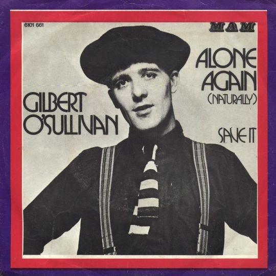 Coverafbeelding Gilbert O'Sullivan - Alone Again (Naturally)