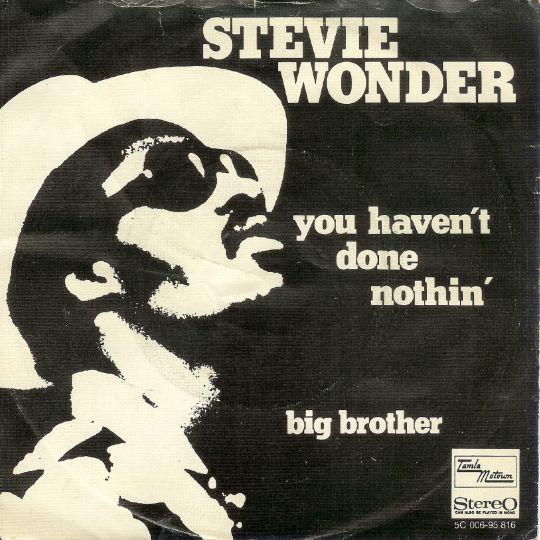 Coverafbeelding You Haven't Done Nothin' - Stevie Wonder