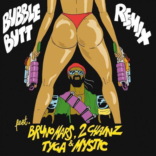 Coverafbeelding Bubble Butt - Remix - Major Lazer Feat. Bruno Mars, 2 Chainz & Tyga & Mystic